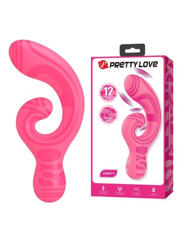 PRETTY LOVE VERITY MASAJEADOR DOBLE RECARGABLE USB