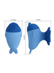PRETTY LOVE DOLPHIN MINI VIBRADOR RECARGABLE USB
