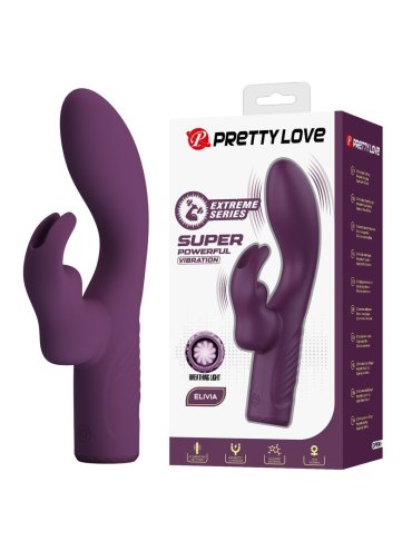 PRETTY LOVE OLIVIA VIBRADOR RABBIT RECARGABLE 10 FUNCIONES