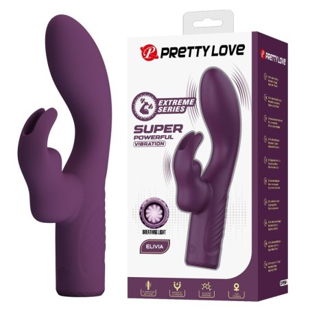 PRETTY LOVE OLIVIA VIBRADOR RABBIT RECARGABLE 10 FUNCIONES