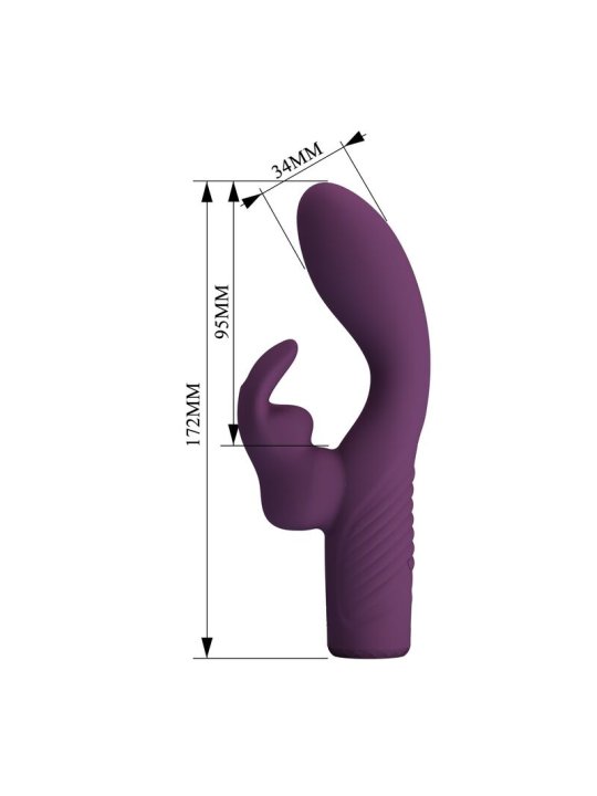 PRETTY LOVE OLIVIA VIBRADOR RABBIT RECARGABLE 10 FUNCIONES