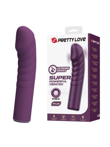 PRETTY LOVE RYLAND VIBRADOR RECARGABLE 10 FUNCIONES MORADO