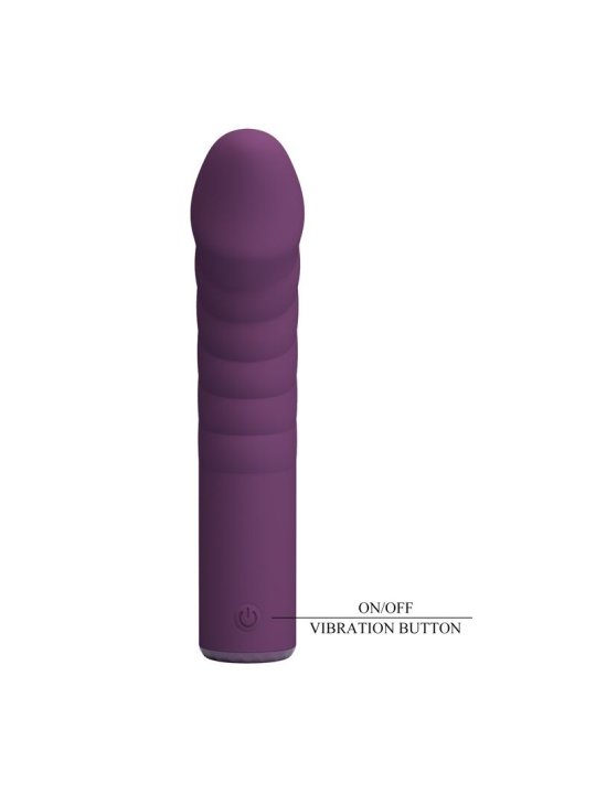 PRETTY LOVE RYLAND VIBRADOR RECARGABLE 10 FUNCIONES MORADO