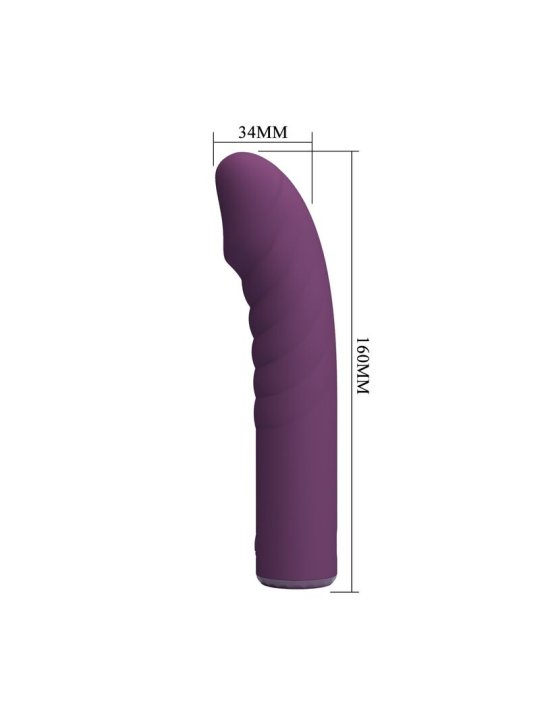 PRETTY LOVE RYLAND VIBRADOR RECARGABLE 10 FUNCIONES MORADO