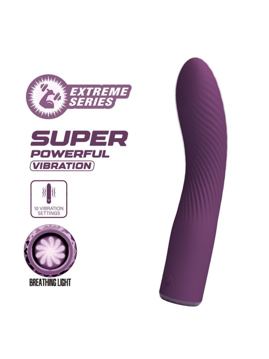 PRETTY LOVE KISSELL VIBRADOR RECARGABLE 10 FUNCIONES MORADO