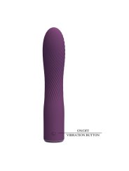 PRETTY LOVE KISSELL VIBRADOR RECARGABLE 10 FUNCIONES MORADO