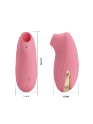 PRETTY LOVE OTIS ESTIMULADOR DE CLITORIS POR SUCCION 7 MODOS ROSA