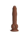 PRETTY LOVE EREN DILDO VIBRADOR CON EMPUJE 205 CM O 45 CM MARRON
