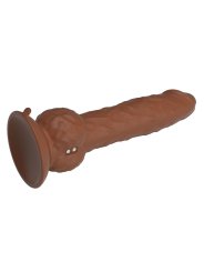 PRETTY LOVE EREN DILDO VIBRADOR CON EMPUJE 205 CM O 45 CM MARRON