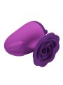 PRETTY LOVE ESTIMULADOR DE CLITORIS 7 MODOS RECARGABLE FORMA ROSA MORADA