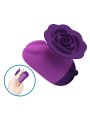 PRETTY LOVE ESTIMULADOR DE CLITORIS 7 MODOS RECARGABLE FORMA ROSA MORADA