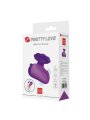 PRETTY LOVE ESTIMULADOR DE CLITORIS 7 MODOS RECARGABLE FORMA ROSA MORADA