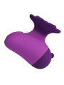 PRETTY LOVE ESTIMULADOR DE CLITORIS 7 MODOS RECARGABLE FORMA ROSA MORADA