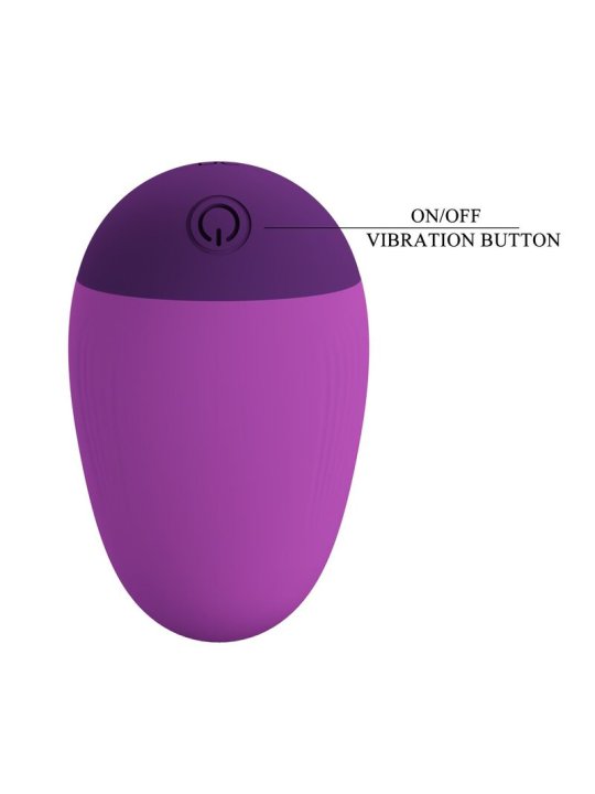 PRETTY LOVE ESTIMULADOR DE CLITORIS 7 MODOS RECARGABLE FORMA ROSA MORADA