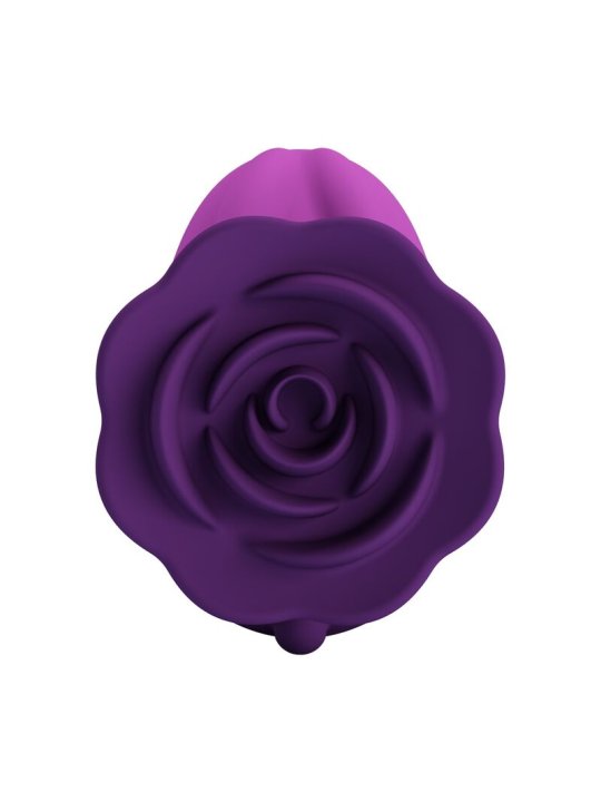 PRETTY LOVE ESTIMULADOR DE CLITORIS 7 MODOS RECARGABLE FORMA ROSA MORADA
