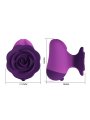 PRETTY LOVE ESTIMULADOR DE CLITORIS 7 MODOS RECARGABLE FORMA ROSA MORADA