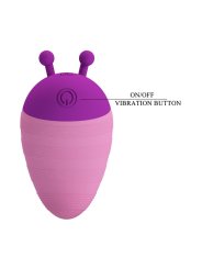 PRETTY LOVE LITTLE BEE ESTIMULADOR DE CLITORIS 7 MODOS RECARGABLE MORADO ROSA