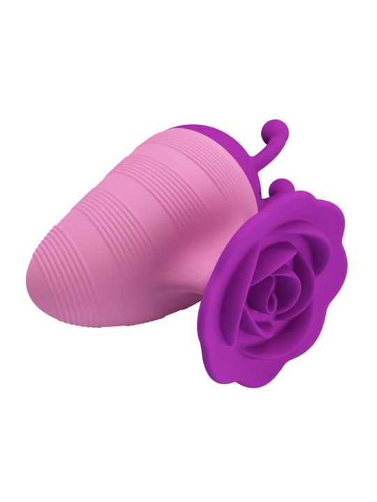 PRETTY LOVE LITTLE BEE ESTIMULADOR DE CLITORIS 7 MODOS RECARGABLE MORADO ROSA