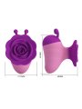 PRETTY LOVE LITTLE BEE ESTIMULADOR DE CLITORIS 7 MODOS RECARGABLE MORADO ROSA