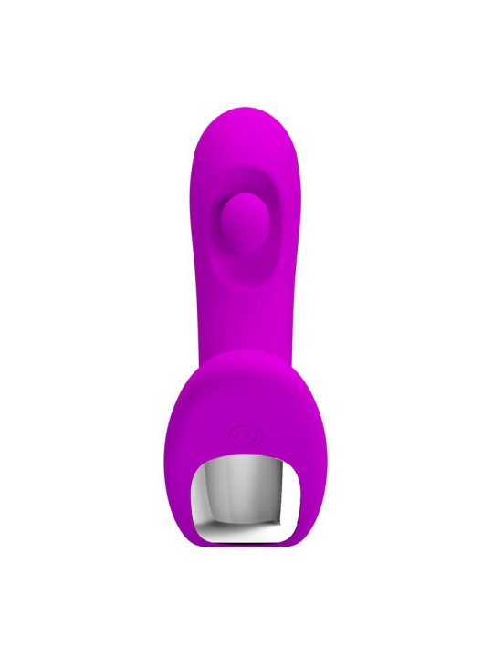 PRETTY LOVE BAUER MASAJEADOR DE PROSTATA 12 MODOS RECARGABLE MORADO
