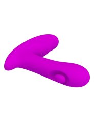 PRETTY LOVE BAUER MASAJEADOR DE PROSTATA 12 MODOS RECARGABLE MORADO