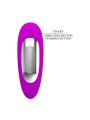 PRETTY LOVE BAUER MASAJEADOR DE PROSTATA 12 MODOS RECARGABLE MORADO
