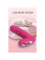 PRETTY LOVE DUDEN VIBRADOR DE SILICONA RECARGABLE 12 MODOS DE VIBRACION Y 3 MODOS DE BALANCEO ROSA