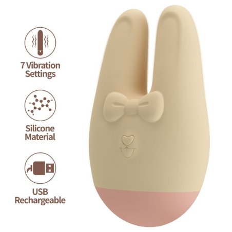 ROMANCE BUNNY ESTIMULADOR EXTERNO 7 MODOS DE VIBRACION