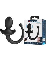PRETTY LOVE ANTHONY VIBRADOR ANAL Y PERINEAL APP CONTROL NEGRO