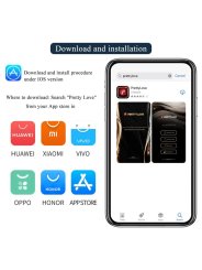 PRETTY LOVE ANTHONY VIBRADOR ANAL Y PERINEAL APP CONTROL NEGRO