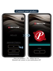 PRETTY LOVE ANTHONY VIBRADOR ANAL Y PERINEAL APP CONTROL NEGRO
