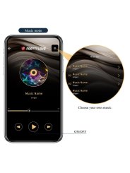 PRETTY LOVE ANTHONY VIBRADOR ANAL Y PERINEAL APP CONTROL NEGRO
