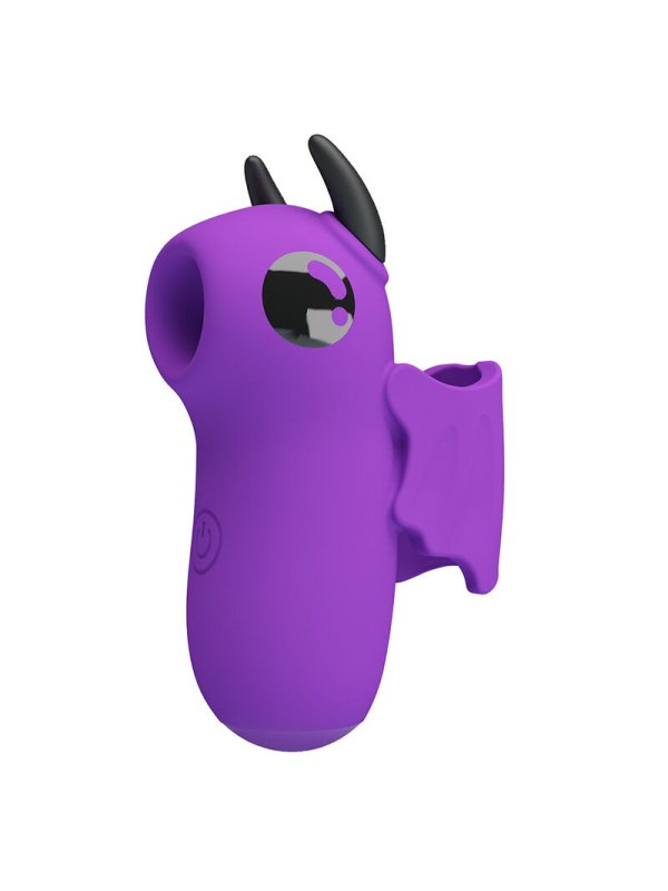 PRETTY LOVE MAGIC DEVIL ESTIMULADOR DE DEDO RECARGABLE MORADO