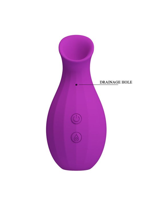 PRETTY LOVE MAGIC BOTTLE SUCCIONADOR DE CLITORIS RECARGABLE MORADO