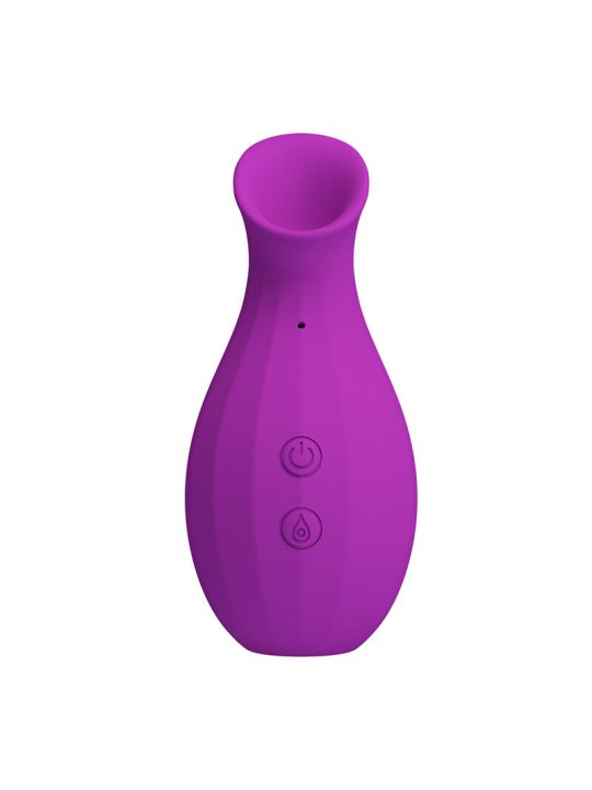 PRETTY LOVE MAGIC BOTTLE SUCCIONADOR DE CLITORIS RECARGABLE MORADO