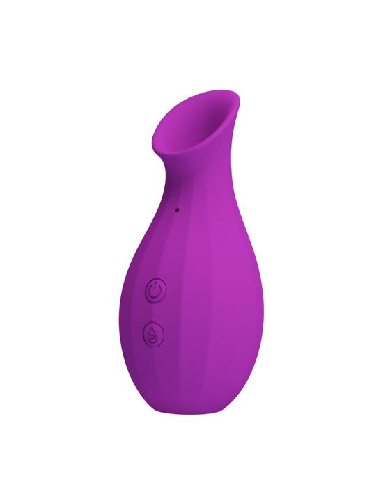 PRETTY LOVE MAGIC BOTTLE SUCCIONADOR DE CLITORIS RECARGABLE MORADO