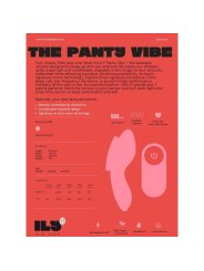 JE JOUE ILY PANTY VIBE VIBRADOR INTIMO CON CONTROL REMOTO