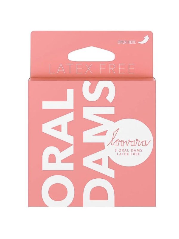 LOOVARA ORAL DAMS BARRERAS ORALES SIN LATEX 3 UDS