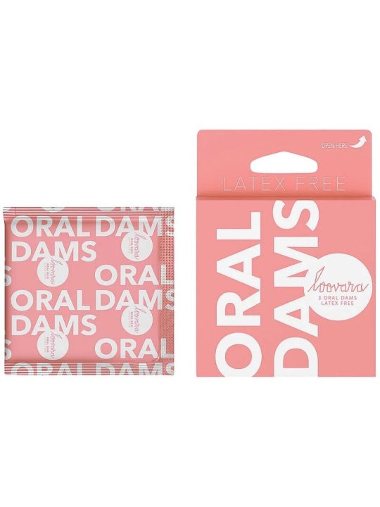 LOOVARA ORAL DAMS BARRERAS ORALES SIN LATEX 3 UDS
