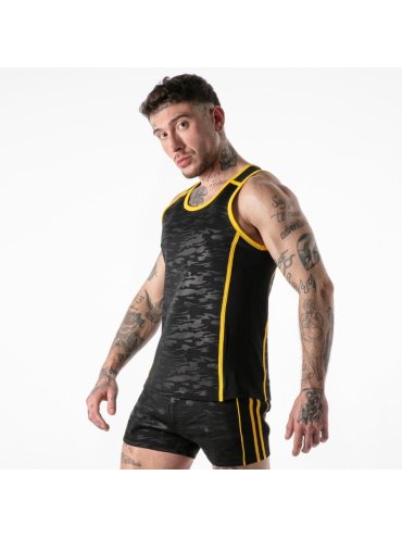 LOCKER GEAR FULL MILITARY ACCESS TANKTOP AMARILLO M