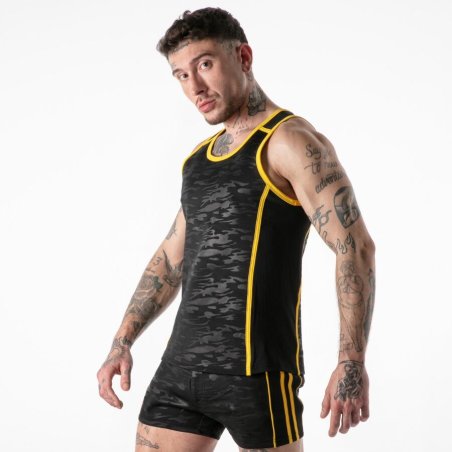 LOCKER GEAR FULL MILITARY ACCESS TANKTOP AMARILLO M