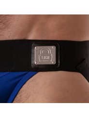 LOCKER GEAR WIDE WAISTBAND JOCKSTRAP AZUL S