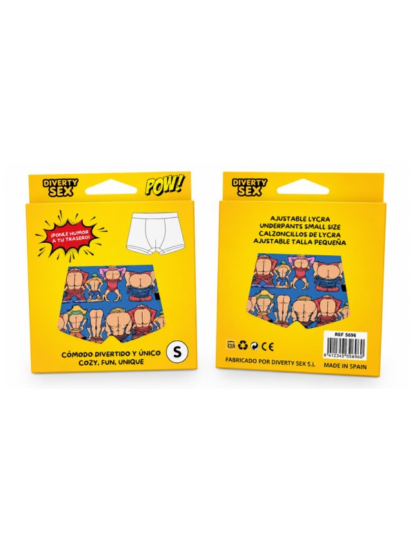 DIABLO PICANTE CALZONCILLO CULO TALLA PEQUENA