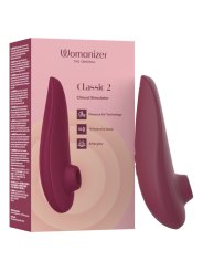 WOMANIZER CLASSIC 2 ESTIMULADOR DE CLITORIS BURDEOS