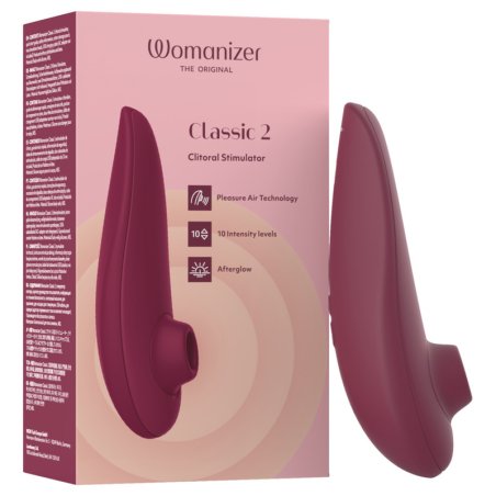 WOMANIZER CLASSIC 2 ESTIMULADOR DE CLITORIS BURDEOS