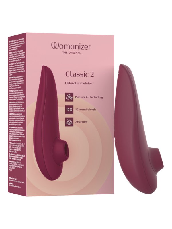 WOMANIZER CLASSIC 2 ESTIMULADOR DE CLITORIS BURDEOS