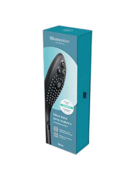 WOMANIZER WAVE CABEZAL DE DUCHA ESTIMULADOR DE CLITORIS NEGRO
