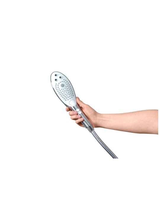 WOMANIZER WAVE CABEZAL DE DUCHA ESTIMULADOR DE CLITORIS PLATEADO