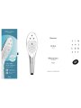 WOMANIZER WAVE CABEZAL DE DUCHA ESTIMULADOR DE CLITORIS PLATEADO