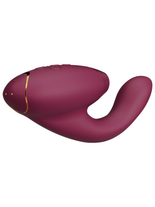 WOMANIZER DUO 2 ESTIMULADOR BURDEOS